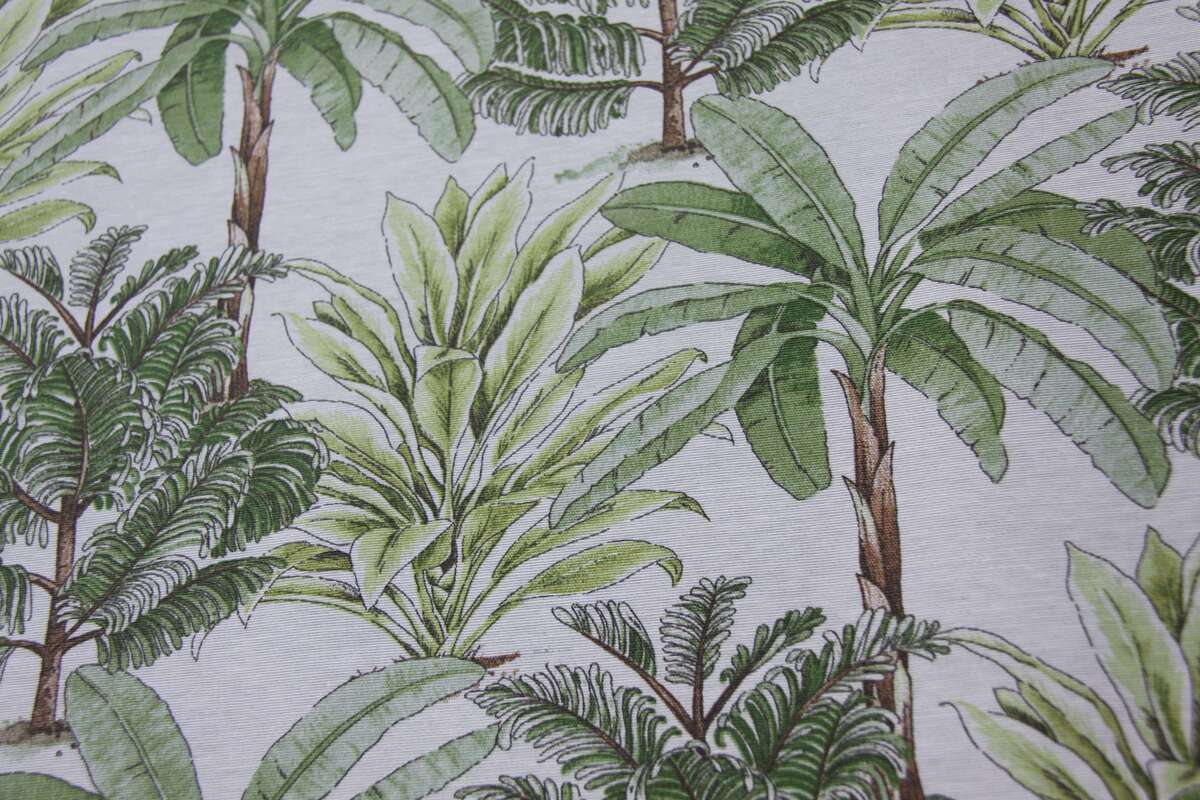 Mantel anti manchas resinado hoja banano verde