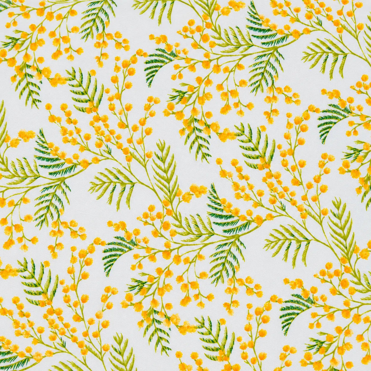 Mantel Antimanchas Floral Primavera Modelo Mimosa