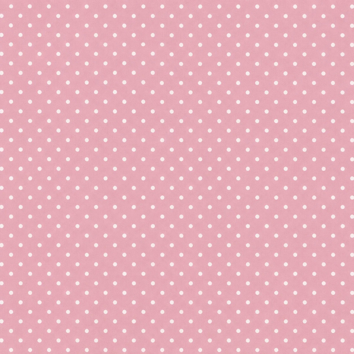 Mantel Antimanchas Topos Lunares Rosa Pastel y Blanco