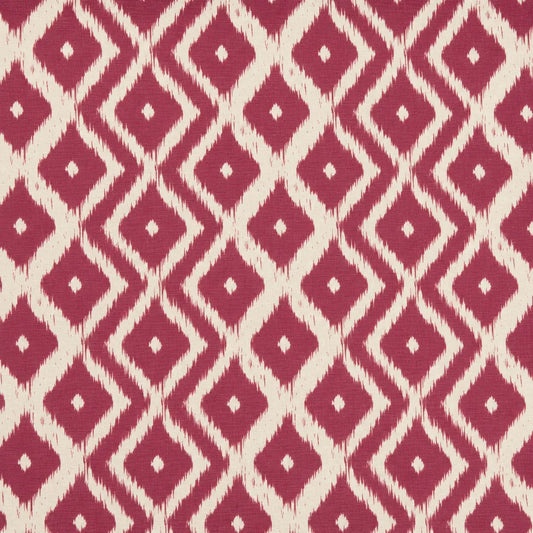 Mantel Resinado de Diseño Ikat Geométrico Rojo Granate